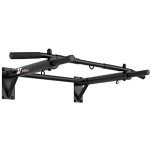 JX FITNESS Barra di Trazione Muro Sbarra Trazioni Multifunzione Pull Up Bar, 3 Occhielli Per TRX e Sacca da Box, Barra Fitness