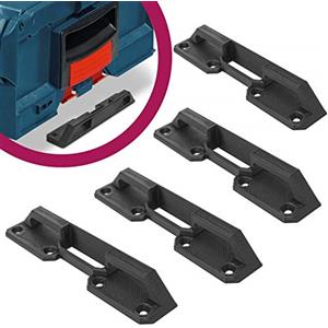 Mobilefox Supporto Valigetta per Attrezzi Set di Fissaggio 4 Pezzi Sicurezza Adatto per Bosch L-Boxx Sortimo
