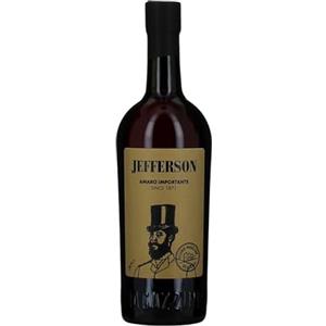 Vecchio Magazzino Doganale Jefferson Amaro Importante, 700 ml, Amaro con Note Agrumate ed Erbacee, Ideale con Bitter e Vermouth, Botaniche Selezionate e Raccolte a Mano, Jefferson Amaro Calabrese, Idea Regalo, 30% Vol.