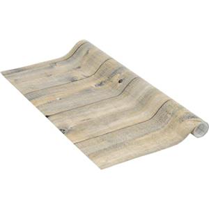 Venilia Pellicola adesiva, Pavimenti in legno rustico marrone, 67,5cm x 1,5m, Spessore 95μ, Pellicola autoadesiva per mobili o cucina, carta da parati, PVC senza ftalati, Prodotto in UE