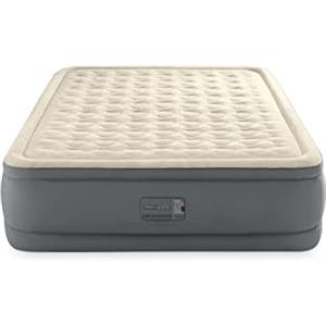 Intex 64926ND - Materasso Dura-Beam Elevated PremAire Matrimoniale con Pompa Elettrica e USB, 152x203x46 cm