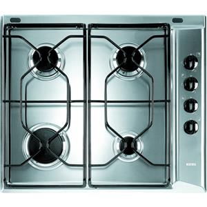 Ignis AKL 710/IX1 Acciaio inox Da incasso 58 cm Gas 4 Fornello(i)