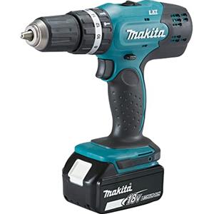 Makita TRAPANO AVVITATORE A PERCUSSIONE 18V 3Ax2+DC18RC