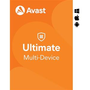 DEISATECH Avast Ultimate 2025 - Avast Premium Security Antivirus in combinazione con Avast SecureLine VPN e Avast Cleanup Premium | 10 Dispositivo | 1 Anno | PC/Mac/Androis/iOS