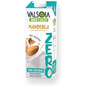 Valsoia, Liquido, Bevanda Mandorla gluten free, Zero Zuccheri, 1L