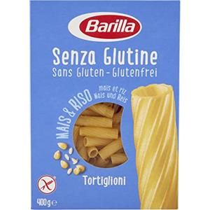 Barilla Pasta Tortiglioni Senza Glutine, Pasta Corta di Mais Bianco, Mais Giallo e Riso Integrale - 400 gr