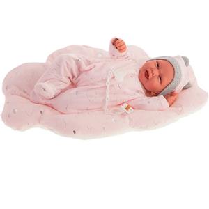 ANTONIO JUAN Bambola Neonata Carla 40 cm con Nuvole di Cotone - Dettagli Accurati e Espressione Vivace