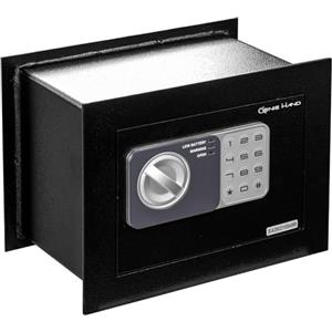 Genie Hand | Cassaforte Elettronica a Muro Piccola Cassetta di Sicurezza con Codice a Combinazione e Chiave con Serratura B-Class e Sistema Anti Bounce Casseforti per Soldi