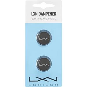 Luxilon WRZ539000 Antivibrazioni LXN Dampener, per Racchetta da Tennis, Grigio, 2 Unità