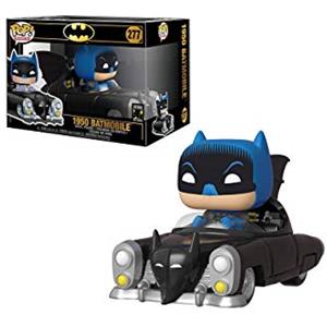 Funko Pop! Rides Batman Batmobile 80th-1950 - Figura in Vinile da Collezione, 14 cm, Merchandising Ufficiale DC Comics