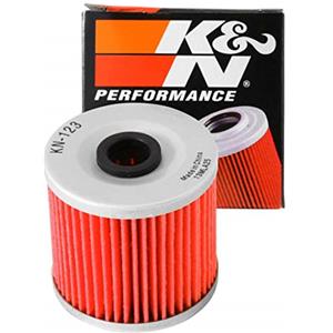 K&N Filtro Olio KN-123 per Kawasaki - Cartuccia 55x56mm ad Alte Prestazioni