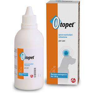 FATRO Otopet Gocce Auricolari 130g - Trattamento per Otiti Esterne Acute e Croniche nei Cani