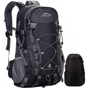 Meisohua Zaino da Hiking Zaino da Trekking Zaino Sportivo all'aperto Uomini e Donne,Zaini da Hiking con Copertura Antipioggia Impermeabile,Zaino per Campeggio, Zaino da Viaggio, Zaino Universitario