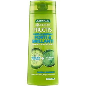 Garnier Shampoo Fructis Capelli Normali, Concentrato Attivo di Frutti, Capelli Forti e Brillanti, 250 ml