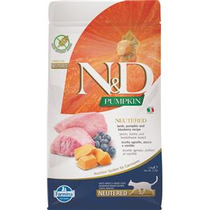 RUSSO MANGIMI SpA Natural & Delicious Neutered Agnello Zucca e Mirtilli Grain Free - 1,50KG