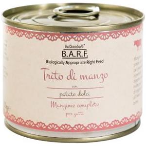 DR.CLAUDER GmbH & Co. KG Barf Menu Completo Trito di Manzo per Gatti - 200GR