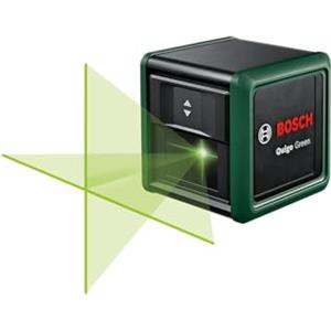 Bosch livella laser a croce Quigo Green con morsetto snodabile MM 2