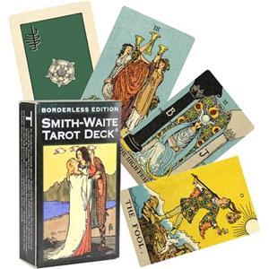 DDFF Tarocchi Classici Rider Waite - Mazzo da 78 Carte - Lettura, Meditazione, Gioco da Tavolo - Per Principianti ed Esperti - Compatto, Portatile, Ottima Idea Regalo