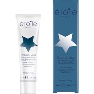 Rougj Etoile Crema Viso Idratante per Pelli Couperosiche con Couperine, Ruscogenine e Centella Asiatica - 30 ml