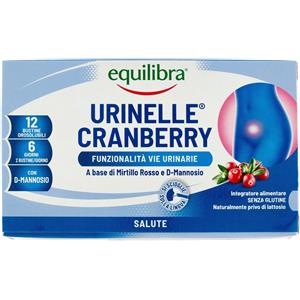 Equilibra Urinelle Cranberry 12 Bustine Orosolubili