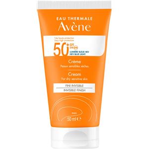 Eau Thermale Avene Avene Crema Solare Viso Spf 50+ Pelle Sensibile Secca 50ml