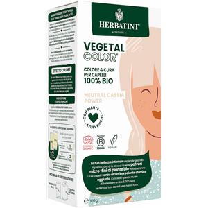 Herbatint Colorazione Vegetale per Capelli Bianchi - Neutral Cassia Power 100g, 100% Naturale e Bio