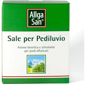 Allga San Sali per Pediluvio 100 g - Azione Benefica e Stimolante per Piedi Stanchi e Gonfi