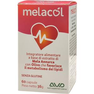 A.v.d. Reform Srl Melacol Integratore Controllo Colesterolo 60 Capsule