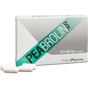 PromoPharma Peabrolin Dol - Integratore Alimentare per Articolazioni con PEA, Bromelina e Boswellia - 20 Capsule