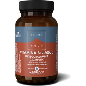 Terranova Integratore Alimentare Complesso Vitamina B12 50 Capsule