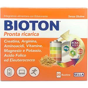 Bioton Pronta Ricarica Integratore Con Creatina 20 Bustine