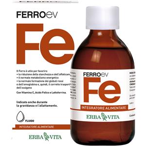 Erba Vita Ferro Ev Fluido Integratore Di Ferro 250ml