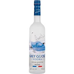 GREY GOOSE Premium French Vodka, Vol. 40%, 70 cl / 700 ml, pregiata vodka francese creata dal migliore grano monorigine francese e acqua sorgiva