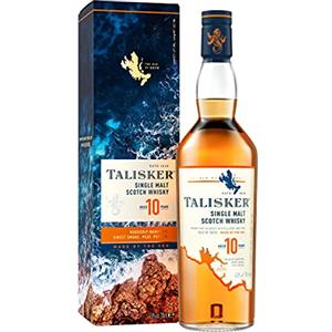 Talisker 10 Anni Single Malt Scotch Whisky con Astuccio - 700 ml