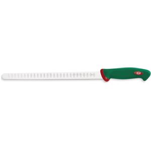 Sanelli Premana Professional Coltello Salmone Olivato 31 cm - Acciaio Inossidabile, Flessibile e Ideale per Salmone Affumicato