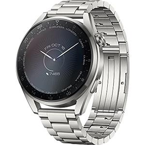 HUAWEI WATCH 3 Pro - Smartwatch collegato 4G con monitoraggio dello stato di salute tutto il giorno, chiamate indipendenti, SpO2 24/7 e monitoraggio della frequenza cardiaca, GPS integrato, durata
