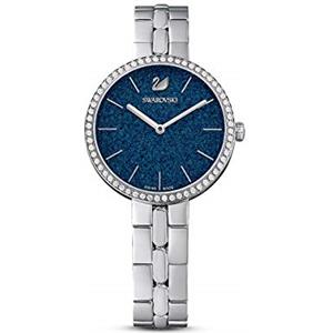 Swarovski Cosmopolitan Orologio, con CristalliSwarovski , Acciaio Inox e Bracciale di Metallo, Meccanismo al quarzo, Blu
