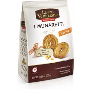 Molino di Ferro SpA Munaretti Biscotti Dietetici Senza Glutine 300g