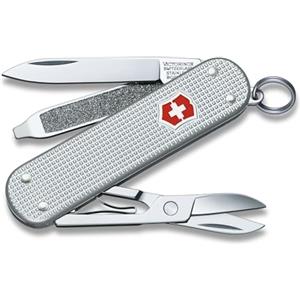 Victorinox, Classic SD Alox, Coltellino Svizzero, Originale, Multiuso, Campeggio, 5 Funzioni, Lama, piccola, Lima per unghie