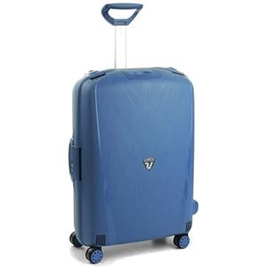 Roncato Light Trolley Medio - 4 Ruote, 68 Cm, 80 Litri, Blu Avio