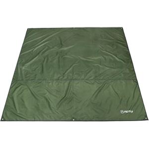 Azarxis Telo Impermeabile Picnic Coperta da Picnic Stuoia Campeggio Telo Sotto Tenda Telo Ombreggiante Telo Tarp da Campeggio Spiaggia Mare Parco (#01 Verde, S - 1,5 x 2,2 m)
