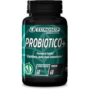 EUROSUP Probiotico + - Barattolo da 60 Capsule