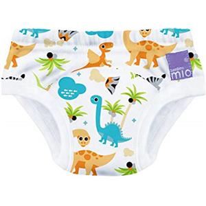 Bambino Mio, Mutandina Allenatrice, Lavabile Ecologica Mutanda Per Bambini, Dino, 2-3 Anni