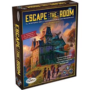 ThinkFun - Escape The Room Il Mistero dell'Osservatorio Astronomico | Giochi da Tavolo per Tutta la Famiglia | 3-8 Giocatori | Idee Regalo per Adulti e Bambini 13 Anni | Edizione in Italiano