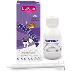 BUONA SpA SOCIETA BENEFIT Buona Nefrina Supporto Renale Cani Gatti 60g con Siringa