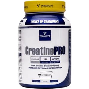 YAMAMOTO NUTRITION Creatine Crea POWDER Creapure 500 gr, Integratore Alimentare di Creatina Monoidrato in Polvere, Integratore per Sportivi, Aumenta le Prestazioni Fisiche, Non Aromatizzato