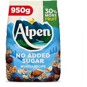 Alpen Muesli Senza Zuccheri Aggiunti (1,3 Kg)