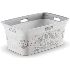 Curver Keter Kis Chic Cesta - Portabiancheria Decorata Da 45 Lt - 59X39X27H Laundry Bag