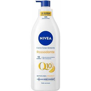 Nivea Crema Corpo Idratante Rassodante 400ml con Coenzima Q10 e Vitamina C - Pelle più tonica ed elastica in 10 giorni