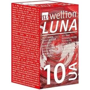 Med Trust Wellion Strisce Reattive per Misurazione Acido Urico - 10 Pezzi